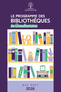 Cover Bibliothèques mai-août 2026