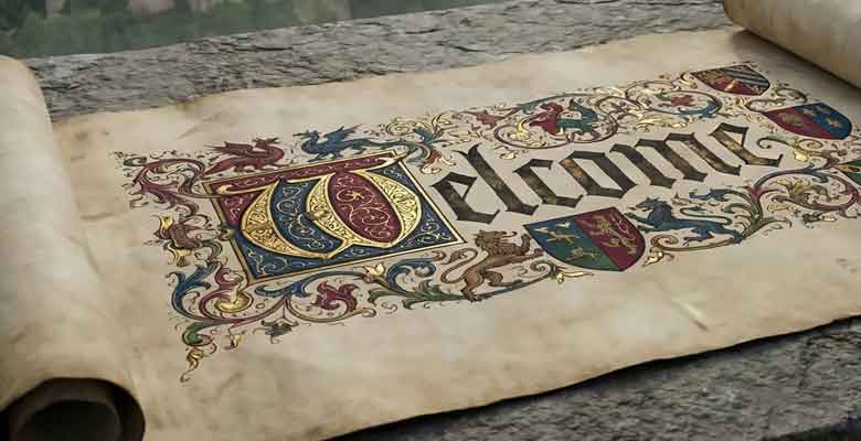 Calligraphie gothique